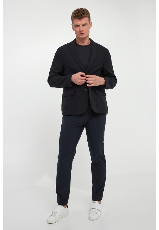 Armani Exchange - Marynarka męska wełniana ARMANI EXCHANGE. Materiał: wełna