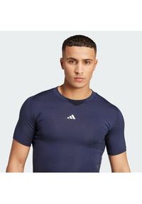 Adidas - adidas Koszulka techniczna TECHFIT Compression Training JX2561 Granatowy Slim Fit. Kolor: niebieski. Materiał: syntetyk. Technologia: Techfit (Adidas) #4