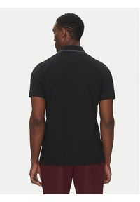 BOSS Polo Philix Tape 50537489 Czarny Regular Fit. Typ kołnierza: polo. Kolor: czarny. Materiał: bawełna #4