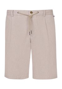 Bugatti Szorty materiałowe 1949-76419C D Écru Regular Fit. Materiał: bawełna #1