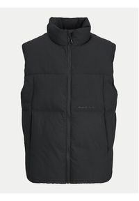 Jack & Jones - Jack&Jones Kamizelka Vesterbro 12260442 Czarny Regular Fit. Kolor: czarny. Materiał: syntetyk
