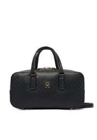 TOMMY HILFIGER - Tommy Hilfiger Torebka Th Daily Crossover Mono AW0AW18415 Czarny. Kolor: czarny. Materiał: skórzane #1