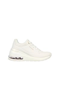 skechers - Buty do chodzenia damskie Skechers Million. Kolor: biały. Sport: turystyka piesza