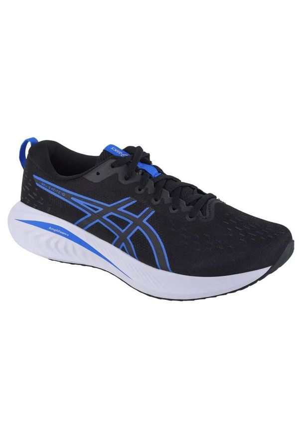 Buty Asics Gel-Excite 10 M 1011B600-004 czarne. Kolor: czarny. Materiał: materiał, syntetyk. Szerokość cholewki: normalna