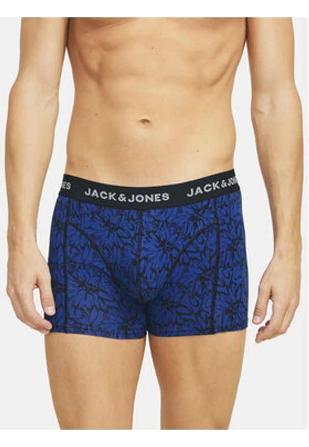 Jack & Jones - Jack&Jones Komplet 3 par bokserek Dexter 12267054 Niebieski. Kolor: niebieski. Materiał: bawełna