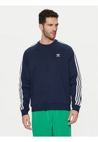 Adidas - adidas Bluza adicolor Classics 3-Stripes IM4515 Granatowy Regular Fit. Kolor: niebieski. Materiał: bawełna #1