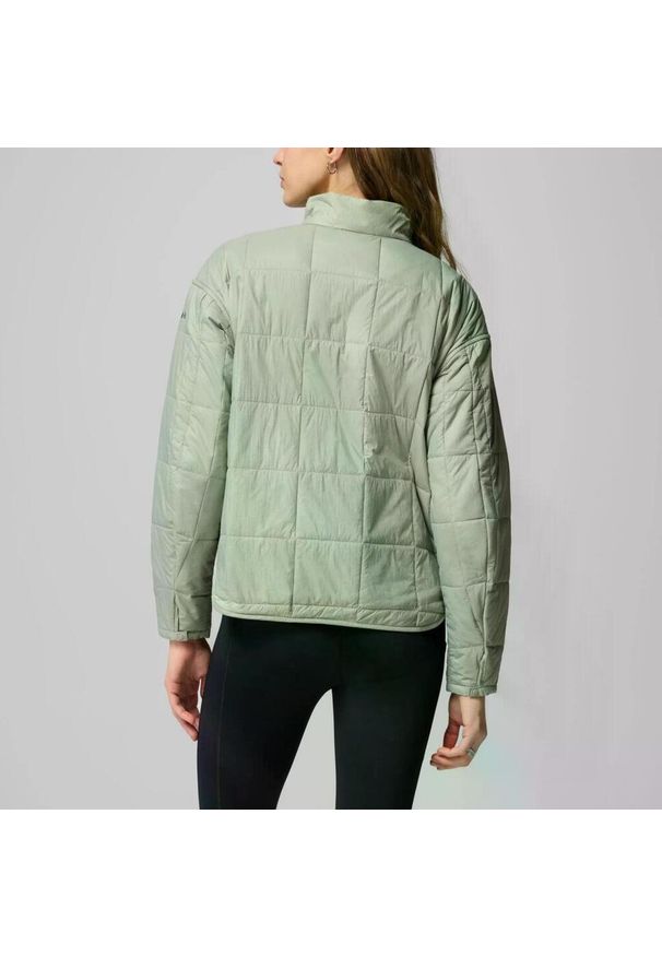 columbia - Kurtka COLUMBIA SIENNA HILL QUILTED JACKET Zielony. Kolor: zielony. Materiał: syntetyk