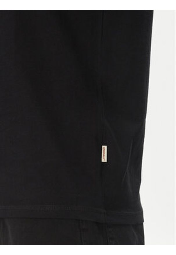 Jack & Jones T-Shirt Almeria 12276785 Czarny Relaxed Fit. Kolor: czarny. Materiał: bawełna