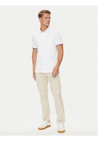 TOMMY HILFIGER - Tommy Hilfiger Spodnie materiałowe Denton MW0MW36429 Beżowy Straight Fit. Kolor: beżowy. Materiał: bawełna