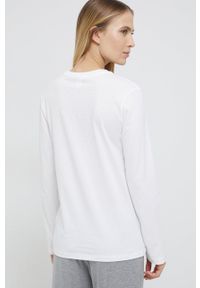 Calvin Klein Underwear Longsleeve piżamowy bawełniany kolor biały. Kolor: biały. Materiał: bawełna. Długość: długie. Wzór: nadruk #5