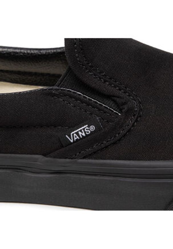 Vans Tenisówki Classic Slip-On VN-0EYEBKA Czarny. Zapięcie: bez zapięcia. Kolor: czarny. Materiał: materiał