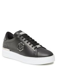 Philipp Plein - PHILIPP PLEIN Sneakersy Hexagon FABS USC0379 PLE075N Czarny. Kolor: czarny. Materiał: skóra #2