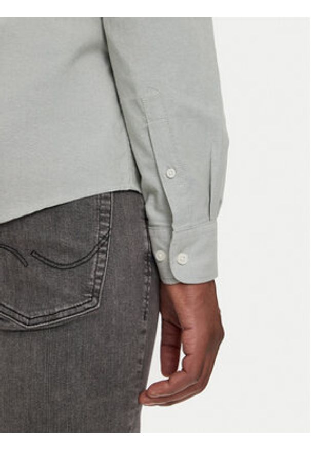 Only & Sons Koszula Alvaro 22006479 Zielony Slim Fit. Kolor: zielony. Materiał: syntetyk