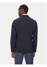 Michael Kors Marynarka MK0SB01003 Granatowy Slim Fit. Kolor: niebieski. Materiał: syntetyk #7