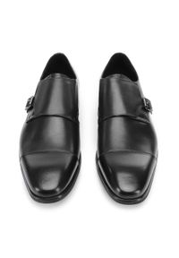 Wittchen - Męskie monki skórzane. Okazja: na co dzień. Zapięcie: klamry. Kolor: czarny. Materiał: skóra. Styl: klasyczny, casual, elegancki #4