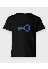 MegaKoszulki - Koszulka dziecięca Key 2 - brokatowy nadruk. Materiał: bawełna. Wzór: nadruk