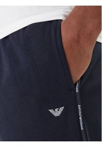 Emporio Armani Underwear Spodnie dresowe EM000500 AF18887 UB102 Granatowy Regular Fit. Kolor: niebieski. Materiał: bawełna #5