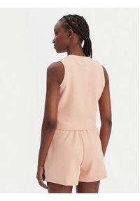 Guess Top V6GP17 K3215 Pomarańczowy Regular Fit. Kolor: pomarańczowy. Materiał: syntetyk #4