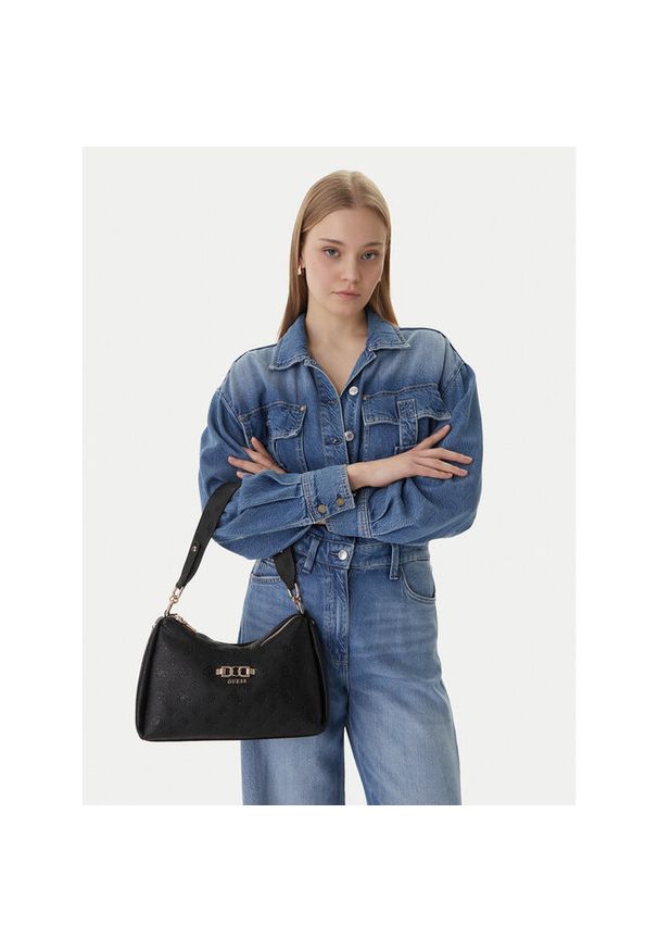 Torebka Guess. Kolor: czarny