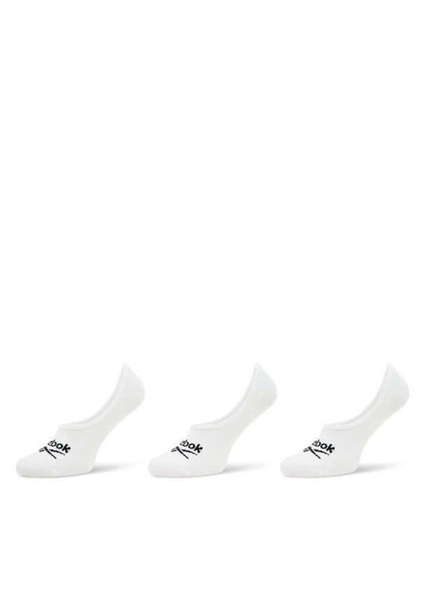 Reebok Zestaw 3 par stopek unisex R0351-SS24 (3-pack) Biały. Kolor: biały. Materiał: bawełna