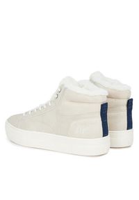 GAP - Gap Sneakersy PORTLAND CUP MID W GP505011AW-SA00 Écru