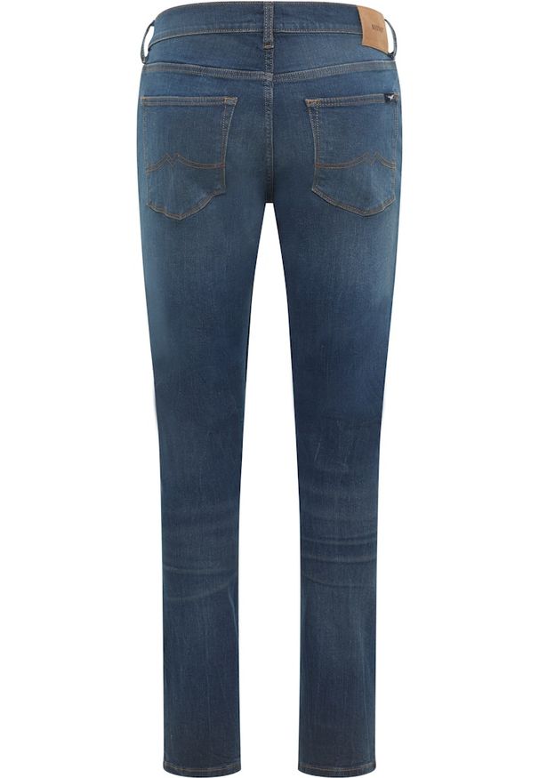 Męskie Spodnie Jeansowe Mustang Style Frisco Skinny Denim Blue 1015854 5000 883