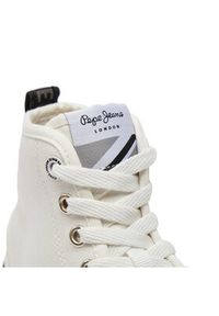 Pepe Jeans Sneakersy PLS31520 Biały. Kolor: biały. Materiał: materiał #6