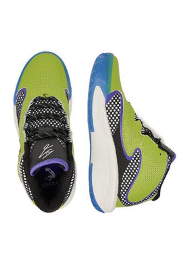 Shaq Sneakersy EOSS-SHAQNOTIX 2.0 AQ95039M Zielony. Kolor: zielony. Materiał: skóra