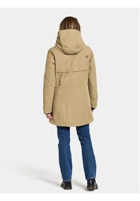 Didriksons Parka Frida Wns Parka 7 504815 Beżowy Regular Fit. Kolor: beżowy. Materiał: syntetyk #3