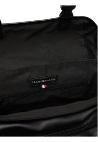 TOMMY HILFIGER - Tommy Hilfiger Saszetka Th Nylon Jacquard Satchel AM0AM14404 Czarny. Kolor: czarny. Materiał: materiał #2