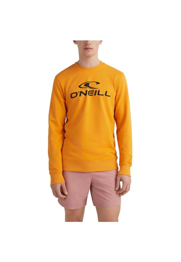 Bluza męska O'Neill O`Neill Crew. Kolor: żółty, pomarańczowy, wielokolorowy. Styl: retro