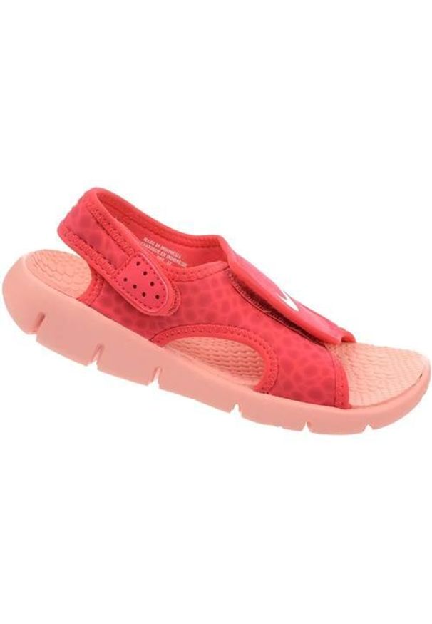 Buty do chodzenia dla dzieci Nike Sunray Adjust 4 Gsps. Zapięcie: bez zapięcia. Kolor: różowy. Materiał: materiał, syntetyk