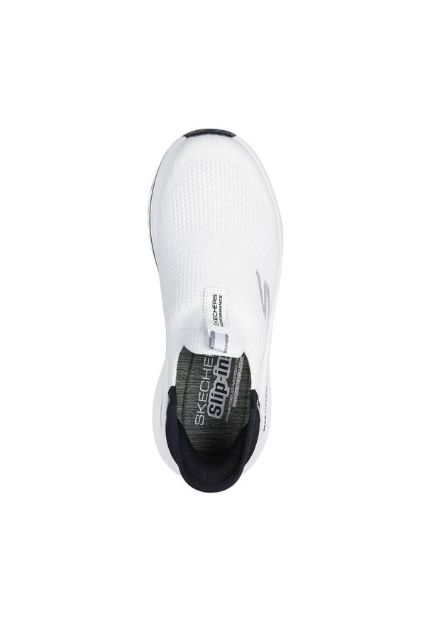 skechers - Buty do chodzenia damskie Skechers Max Cushioning Elite 2.0. Zapięcie: bez zapięcia. Kolor: biały, czarny, wielokolorowy. Materiał: syntetyk, tkanina, materiał. Szerokość cholewki: normalna. Sport: turystyka piesza