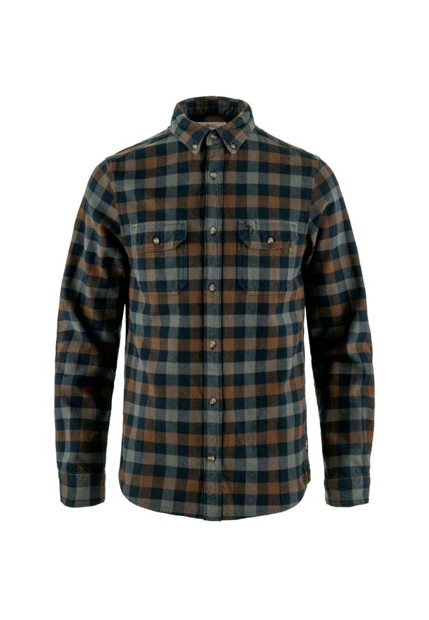 Fjällräven - Koszula Fjall Raven Skog M Dorosłych. Okazja: na co dzień. Kolor: niebieski. Styl: casual