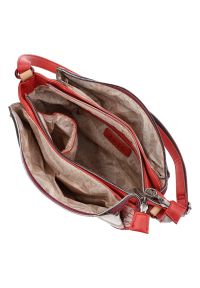 Czerwona Stylowa Torebka Damska Anekke Hollywood. Kolor: czerwony. Wzór: aplikacja. Materiał: zdobione. Styl: elegancki #6