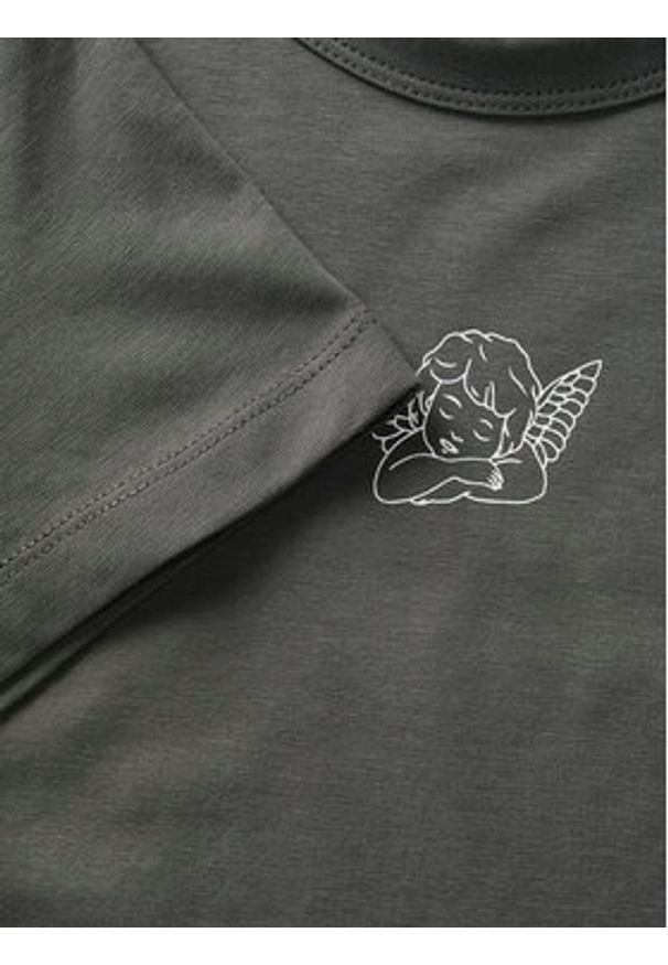 JJXX T-Shirt Gigi 12277657 Szary Stretch Fit. Kolor: szary. Materiał: bawełna