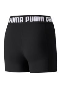 Spodenki fitness damskie PUMA Train Puma Strong 3" Tight. Kolor: czarny. Sport: fitness