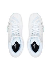 Mizuno Buty halowe Wave Voltage 2 Mid V1GC2465 Pomarańczowy. Kolor: pomarańczowy. Materiał: skóra. Model: Mizuno Wave
