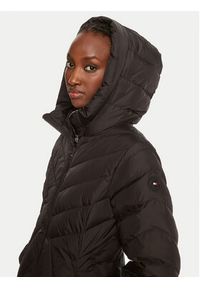 TOMMY HILFIGER - Tommy Hilfiger Kurtka puchowa Chevron WW0WW42622 Czarny Regular Fit. Kolor: czarny. Materiał: syntetyk #3