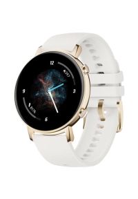 Smartwatch HUAWEI Watch GT 2 42mm Biały. Rodzaj zegarka: smartwatch. Kolor: biały. Styl: klasyczny, elegancki #1