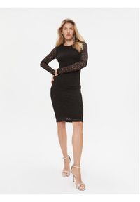 TwinSet - TWINSET Sukienka koktajlowa 232TT2110 Czarny Regular Fit. Kolor: czarny. Styl: wizytowy #2