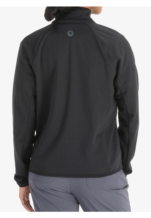 Bluza polarowa damska Marmot Leconte Fleece Jacket. Kolor: czarny. Materiał: polar