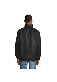 SOL'S - Kurtka Wiatrówka Unisex Dla Dorosłych. Kolor: czarny