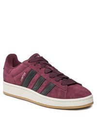 Adidas - adidas Buty Campus 00s IF8765 Bordowy. Kolor: czerwony. Materiał: zamsz, skóra. Model: Adidas Campus #5