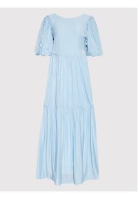 only - ONLY Sukienka letnia Luna 15255162 Niebieski Regular Fit. Kolor: niebieski. Materiał: wiskoza. Sezon: lato