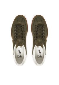Polo Ralph Lauren Sneakersy Bedford 809967889001 Khaki. Kolor: brązowy. Materiał: zamsz, skóra #6