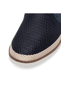 Rieker Espadryle B2366-14 Niebieski. Kolor: niebieski. Materiał: materiał