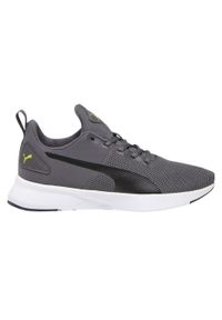 Puma - Dziecięce/niemowlęce Buty Do Biegania Flyer Runner. Okazja: na spacer. Kolor: szary. Sport: turystyka piesza