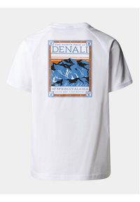 The North Face T-Shirt NF0A87NU Biały Regular Fit. Kolor: biały. Materiał: bawełna