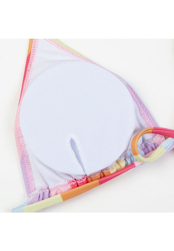 Intica - Bikini z pareo na plażę i basen Constanse. Kolor: wielokolorowy. Materiał: materiał